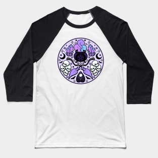 Gothic Witch Baseball T-Shirt